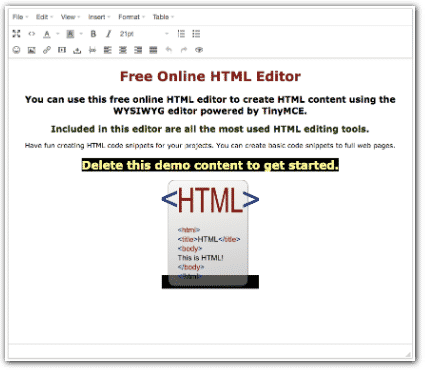 HTML Editor